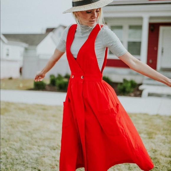 Free People Diana Wrap Midi Dress - Picture 2 of 10